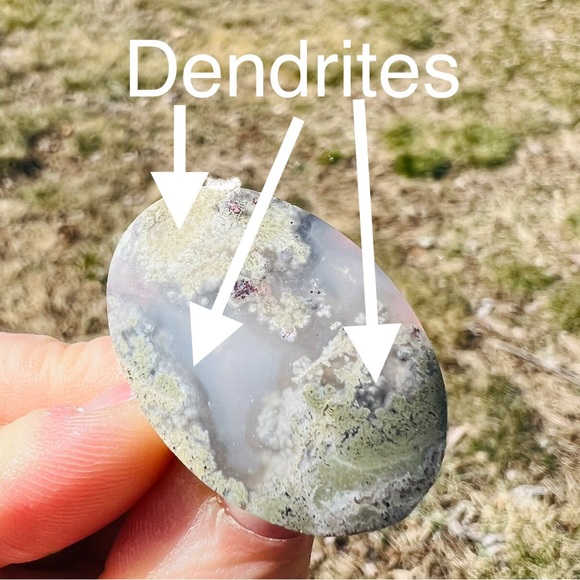 Scenic Moss Agate Adjustable Ring, Handmade by Wandering Bunny LLC - Picture 5 of 10